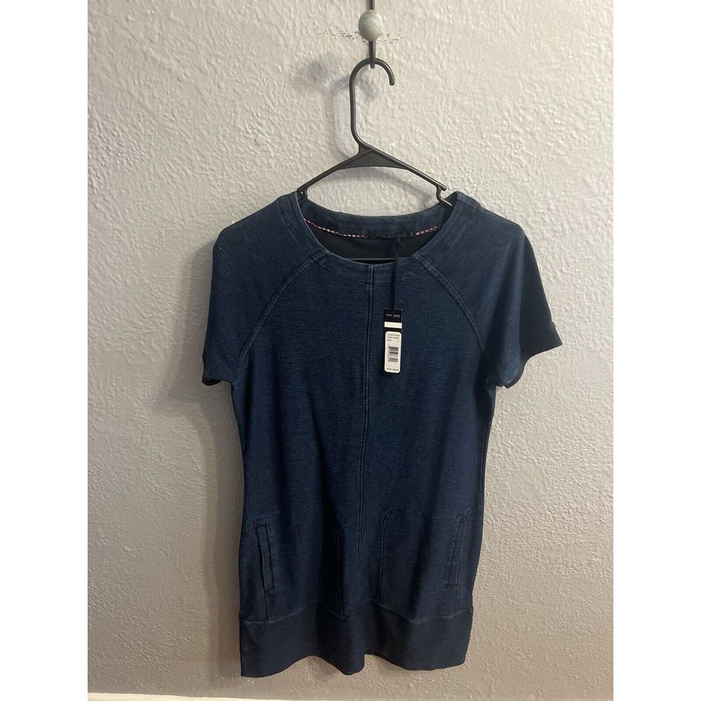 Max Jean Women's Blue Dress Size Small - Picture 2 of 8